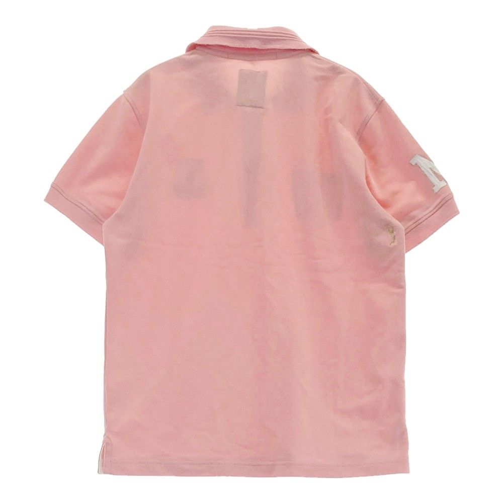 サイズ：M MARK&LONA マークアンドロナ 半袖ポロシャツ ピンク系