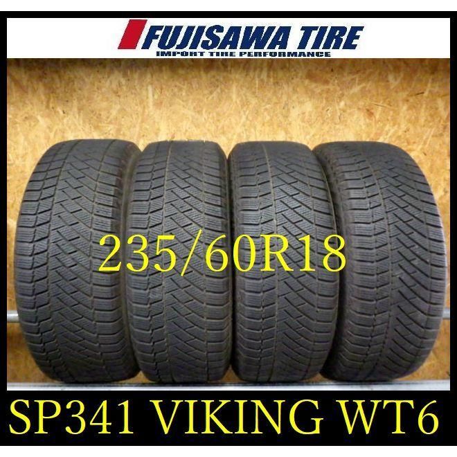 SP341 ● 造 約7部山●VIKING WINTECH WT6●235 60R18●4本
