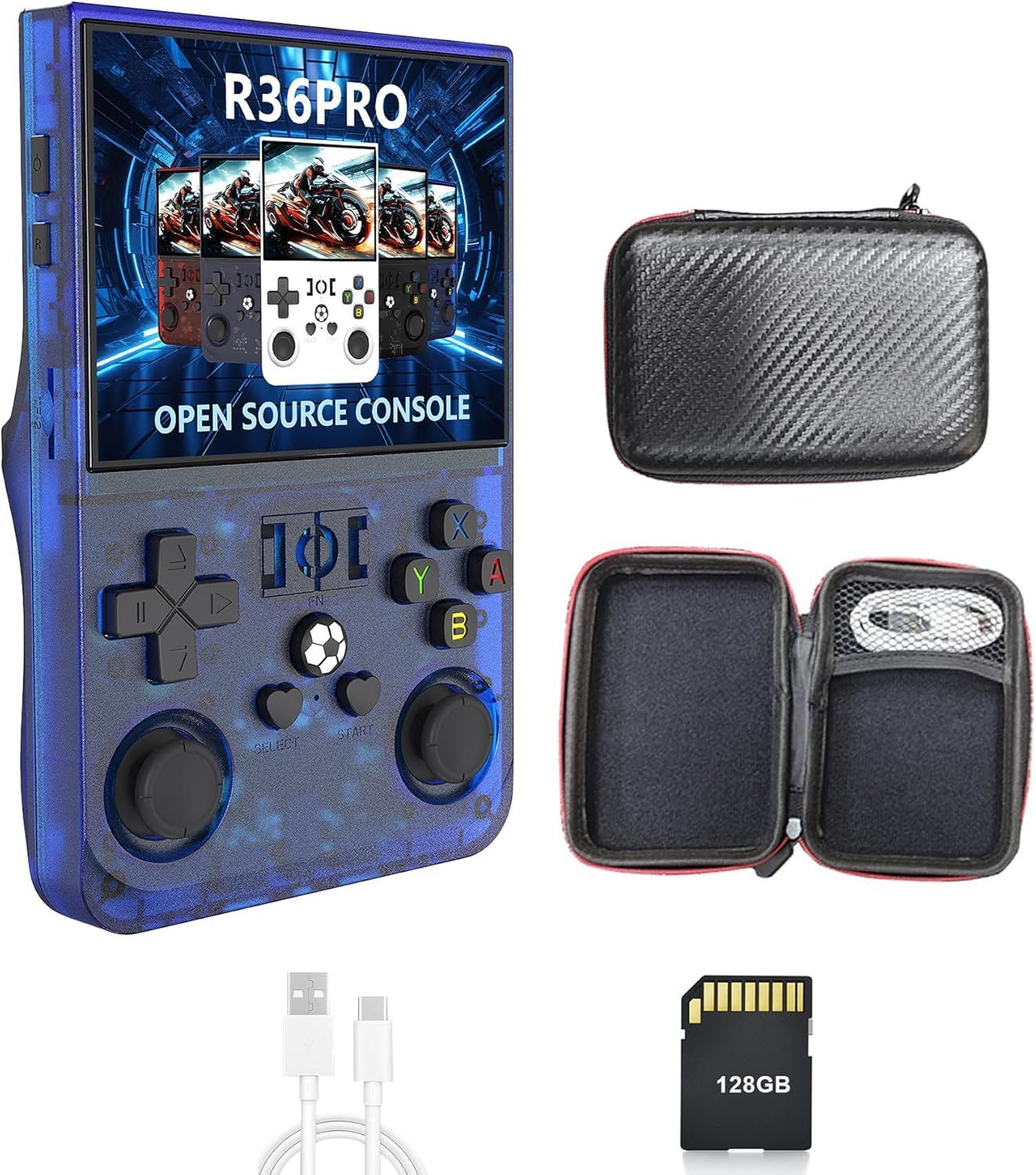 在庫処分】アップグレード R36S PRO(128GB) ハンドヘルドゲーム