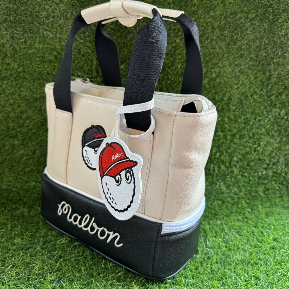 MALBON GOLF トートバッグ カートバッグ ショルダー付 25Malbon マル