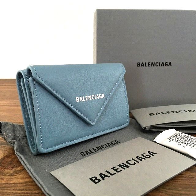 極美品 BALENCIAGA コンパクトウォレット 391446 109 | www