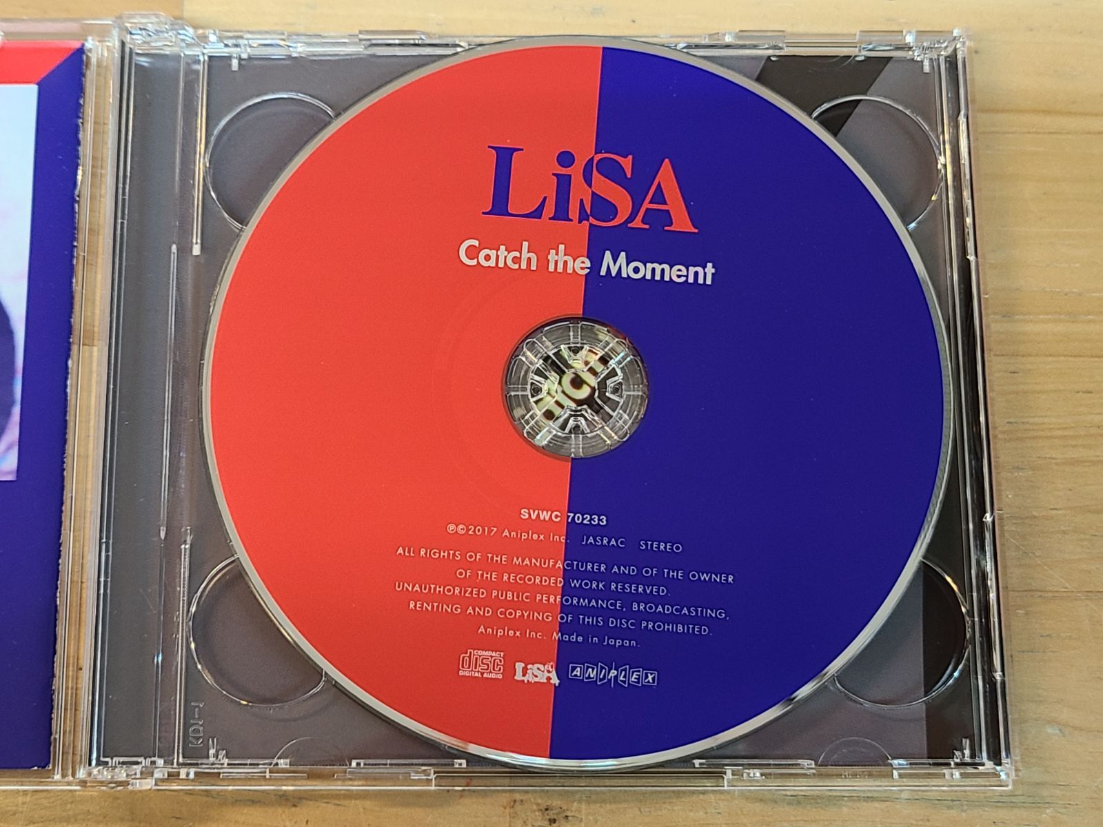 LiSA直筆サイン入り CD Catch the Moment 初回限定盤 LiSA