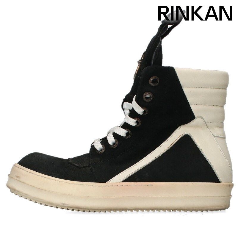 【足に馴染む】RICKOWENS ハイカットスニーカー レザートリム Rick Owens リックオウエンス スニーカー HIGH VINTAGE SNEAKS