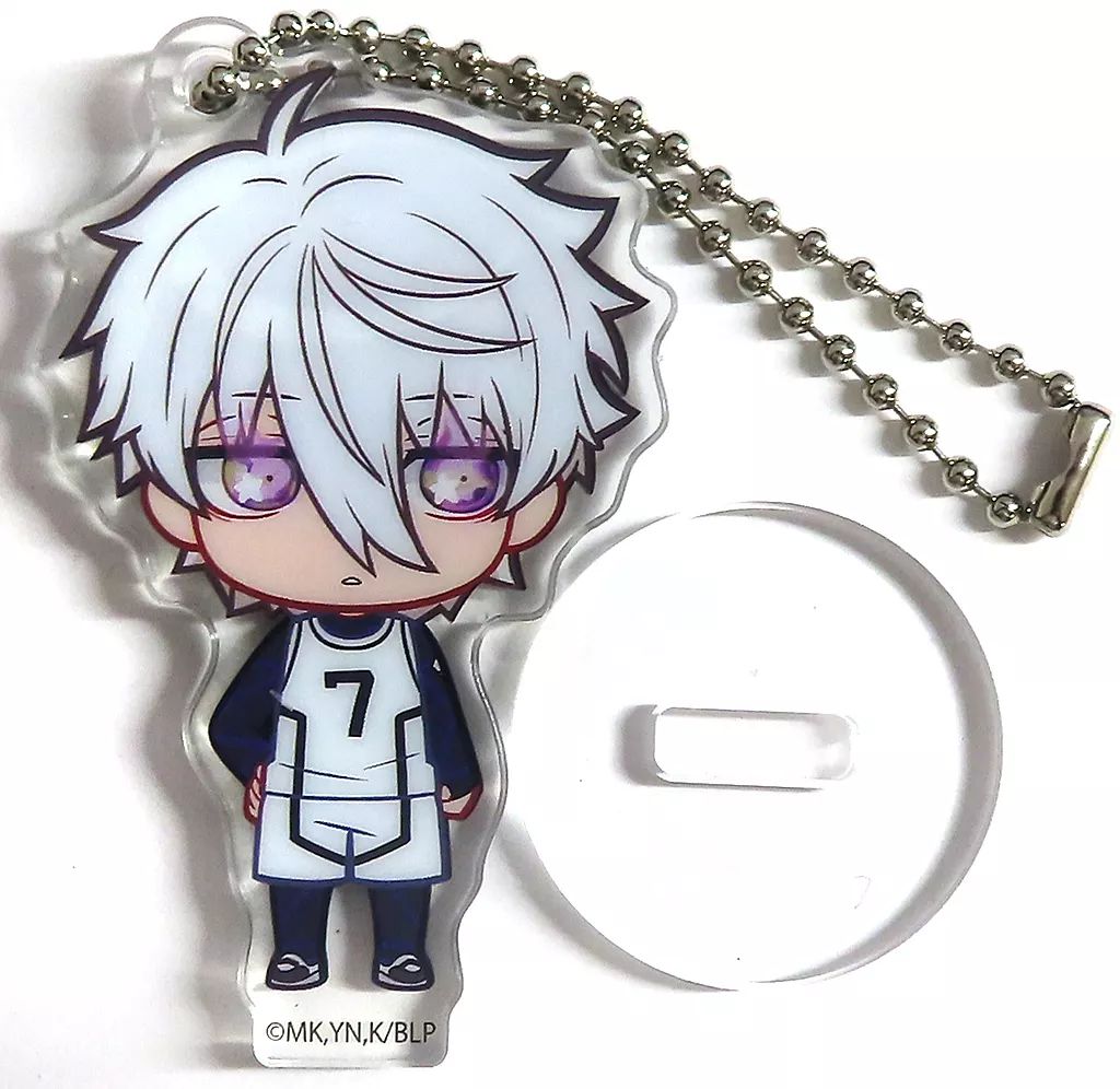 中古】キーホルダー 凪誠士郎 「ブルーロック ここみえアクリル