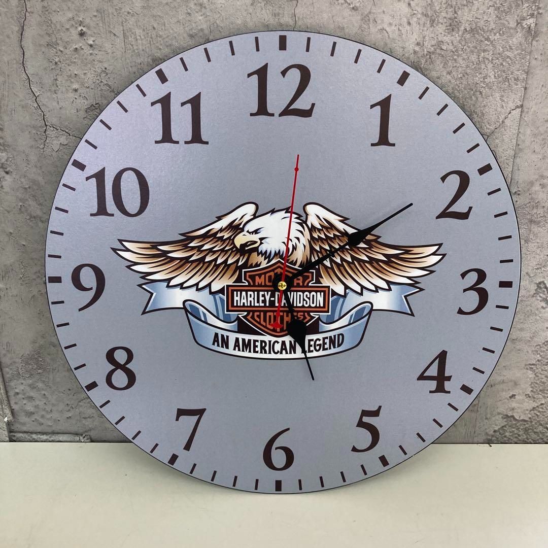 ハーレーダビッドソン 掛時計 AN AMERICA LEGEND 動作確認済 ハーレーダビッドソン 掛時計 AN AMERICA LEGEND 動作確認済