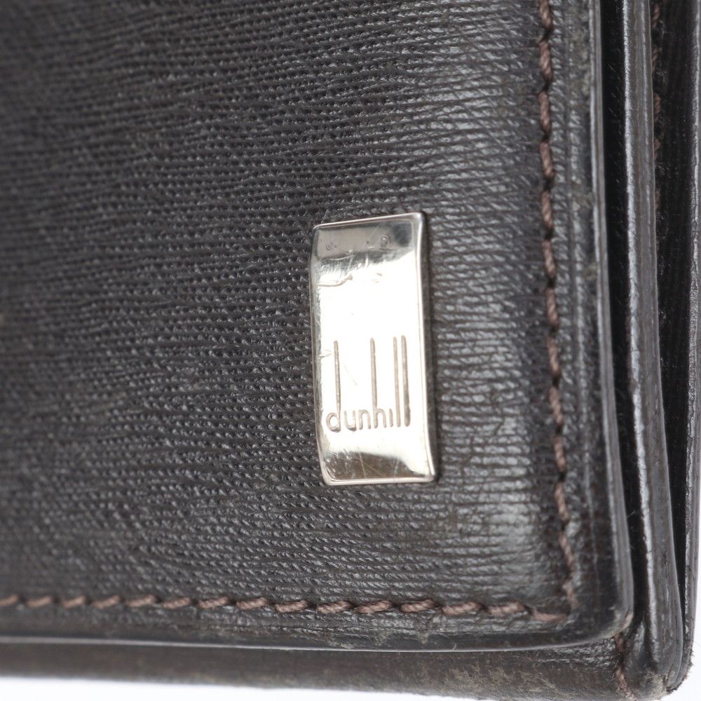 美品 ダンヒル サイドカー レザー 長財布 ロング ウォレット