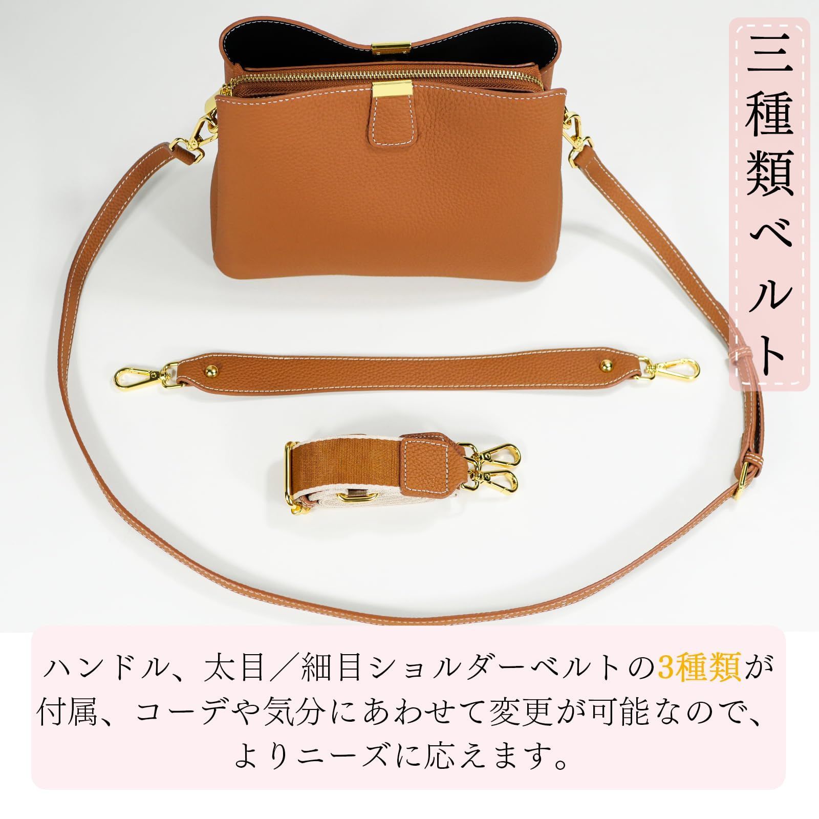 Amazon.co.jp: [Kyoei-Tech] ハンドバッグ レディース 高級本革