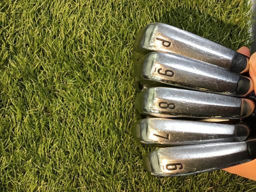 中古】 ダンロップ SRIXON ZX7 6S アイアンセット IR 純正特注シャフト