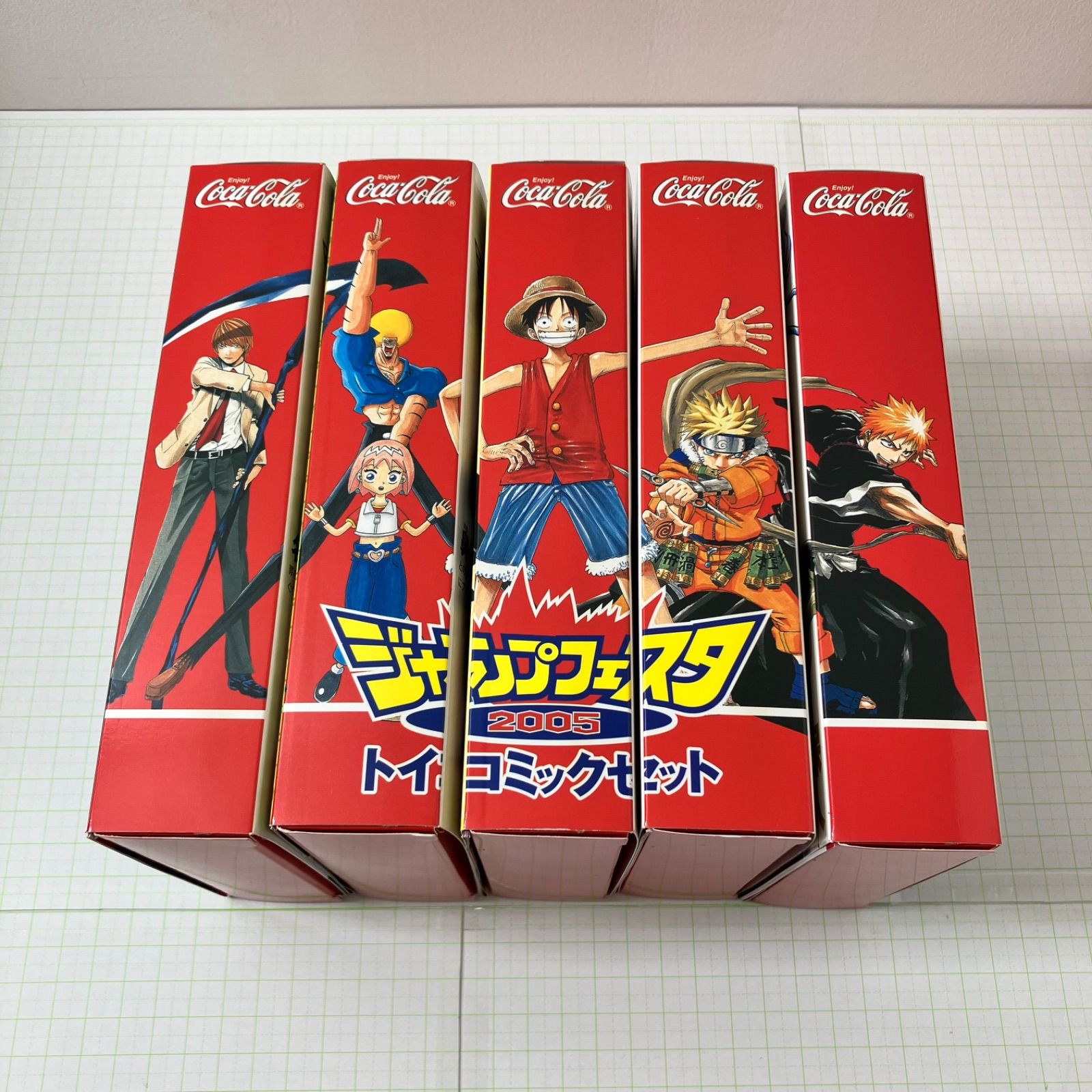 コカ・コーラ ジャンプフェスタ 2005 トイコミックセット 瀬戸店】ジャンプフェスタ 2005 トイコミックセット コカ
