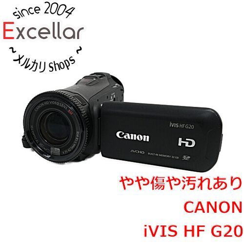 bn:1] Canon製 デジタルビデオカメラ iVIS HF G20 バッテリーなし