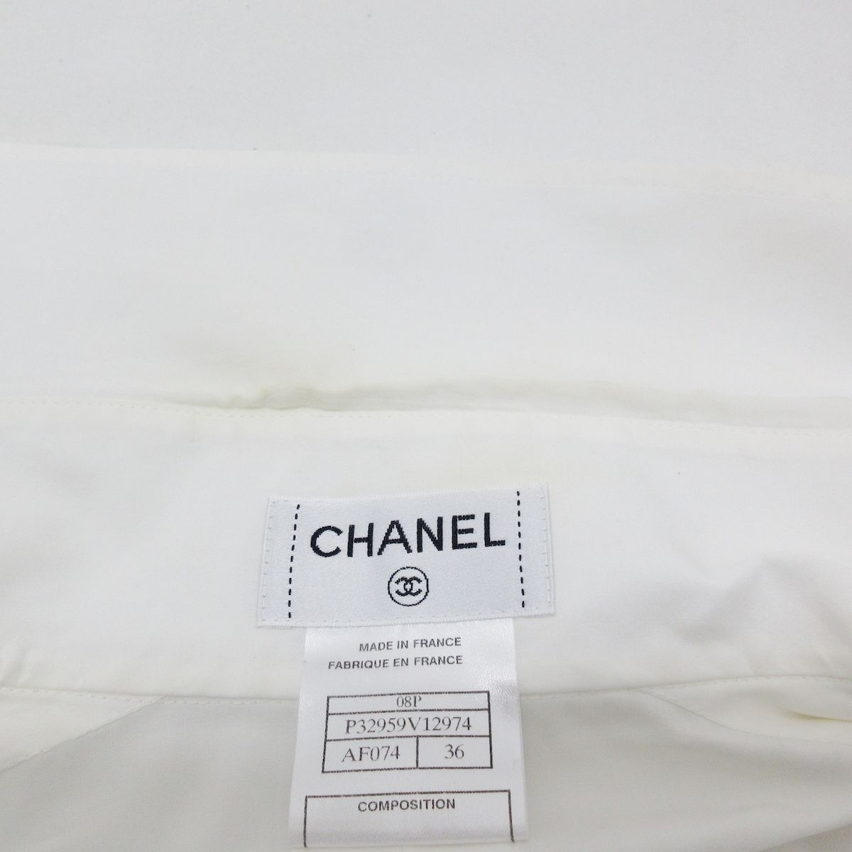 CHANEL(シャネル) ノースリーブシャツブラウス サイズ36 S レディース