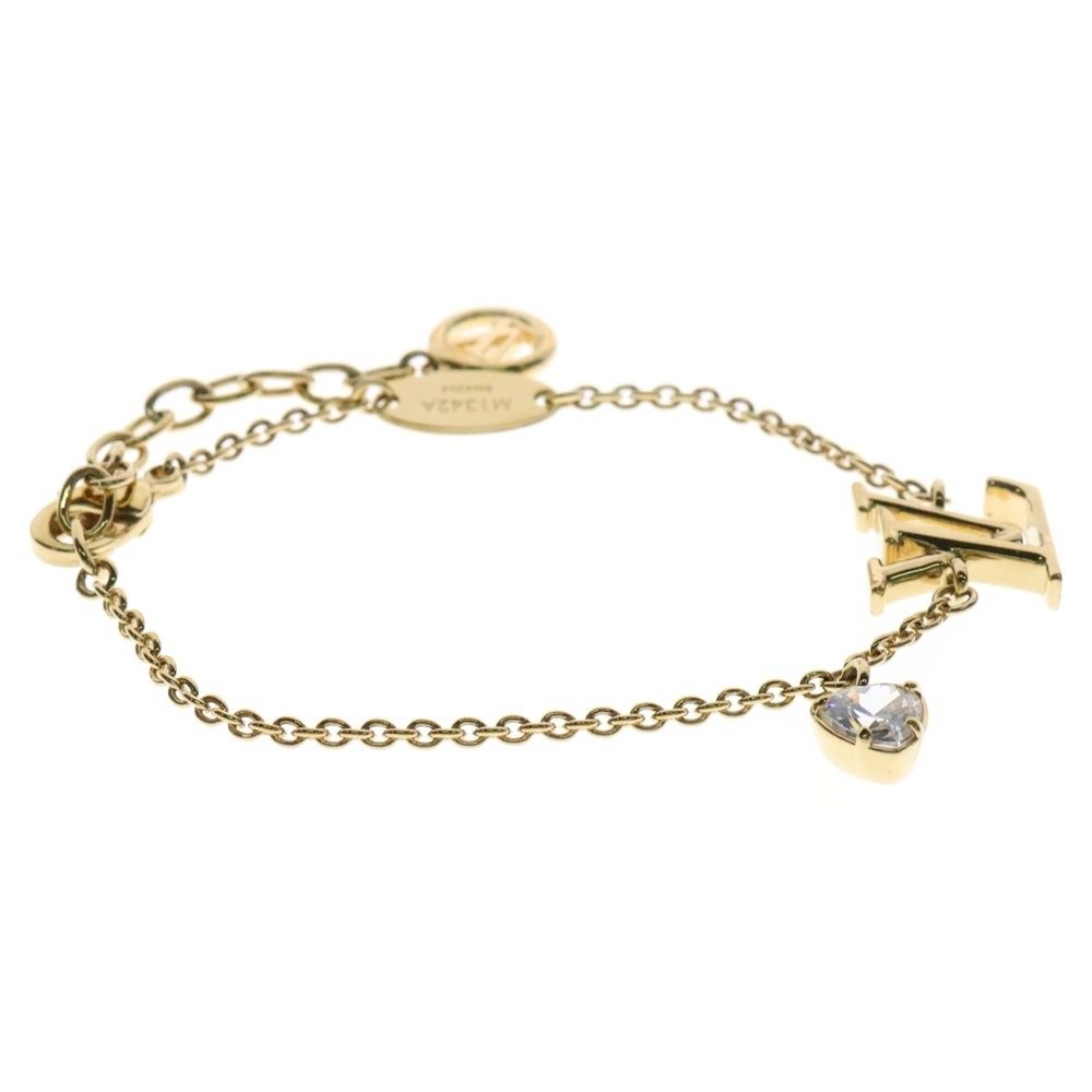 【ルイヴィトン】 ブレスレット・LV アイコニック ハート LOUIS VUITTON (ルイヴィトン) LV Iconic Heart Bracelet LVアイ