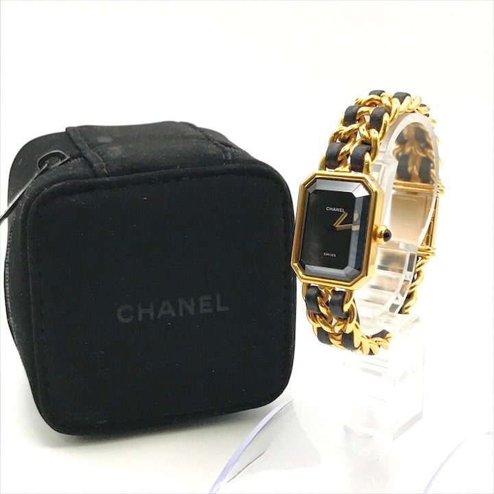 超美品 シャネル プルミエール 腕時計 M