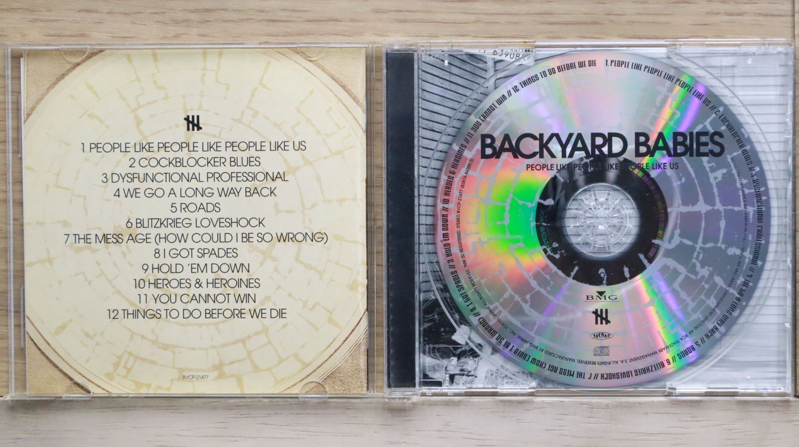 国内盤CD☆バックヤード・ベイビーズ/Backyard Babies□ ピープル