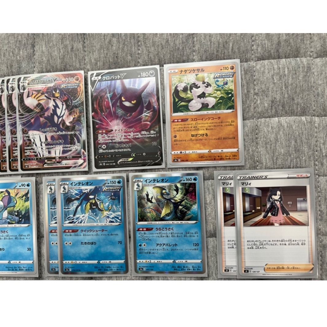 ポケモンカード　デッキ　引退品　れんげきウーラオス　メッソン　うらこうさく ポケモンカード デッキ 引退品 れんげきウーラオス メッソン