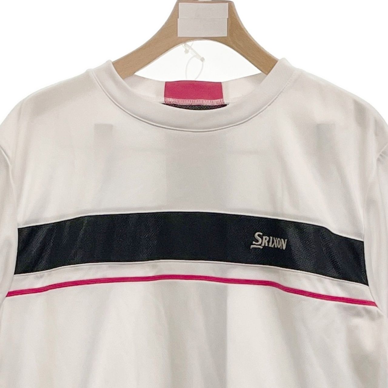 Mサイズ】SRIXON スリクソン Tシャツ メンズ M ホワイト ゴルフ