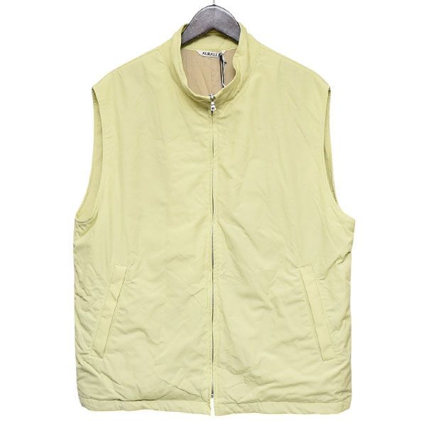 AURALEE オーラリー 2025SS HIGH COUNT WOOL POPLIN VEST 中綿ベスト A24SV02WP 8054000205721