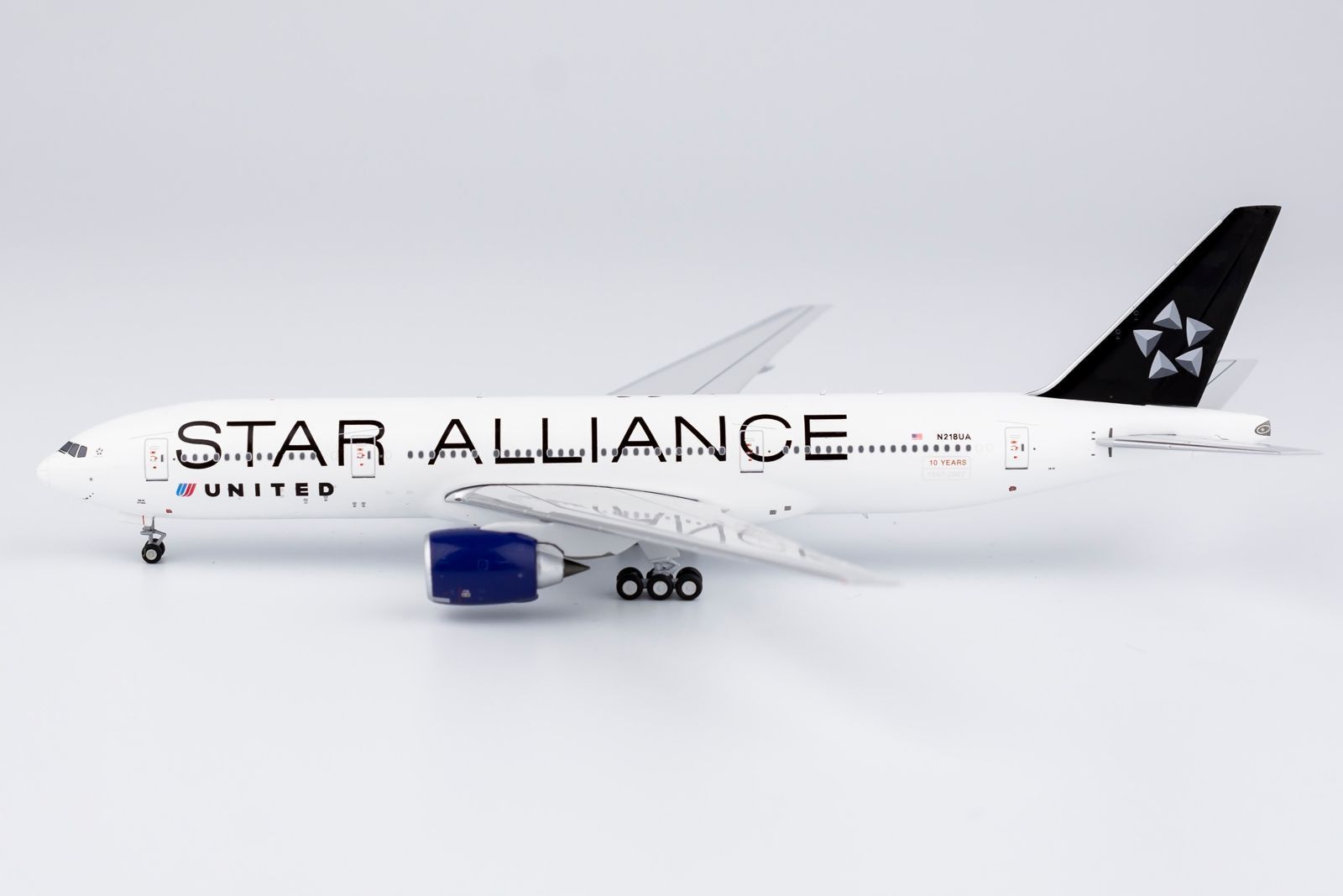NGmodel ユナイテッド航空 777-200ER N218UA 1|400 72021