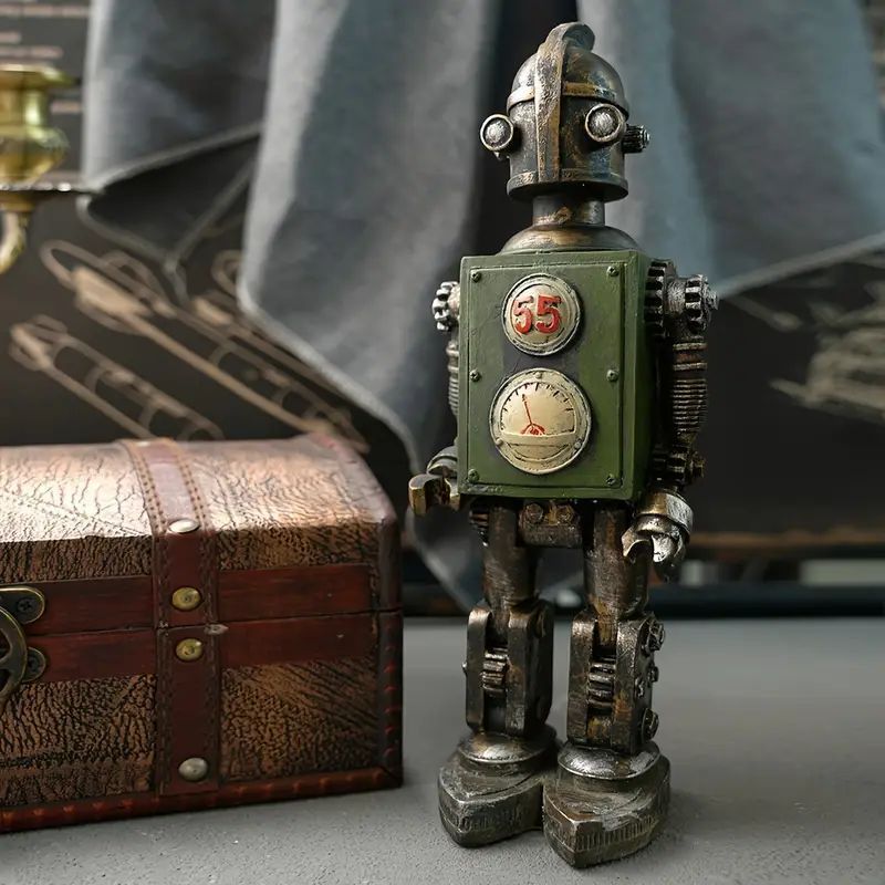 置物 オブジェ ロボット ヴィンテージ おしゃれ レトロ ブリキ