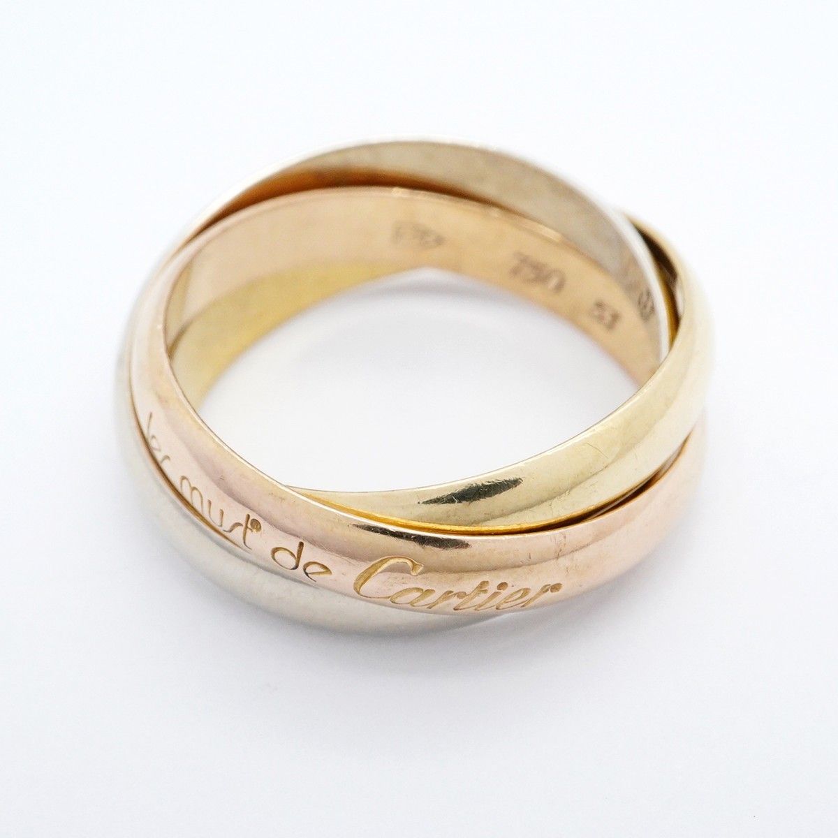 Cartier カルティエ リング K18YG 53 4801024O0011 カルティエミミリング #53 レディース リング・指輪 13号