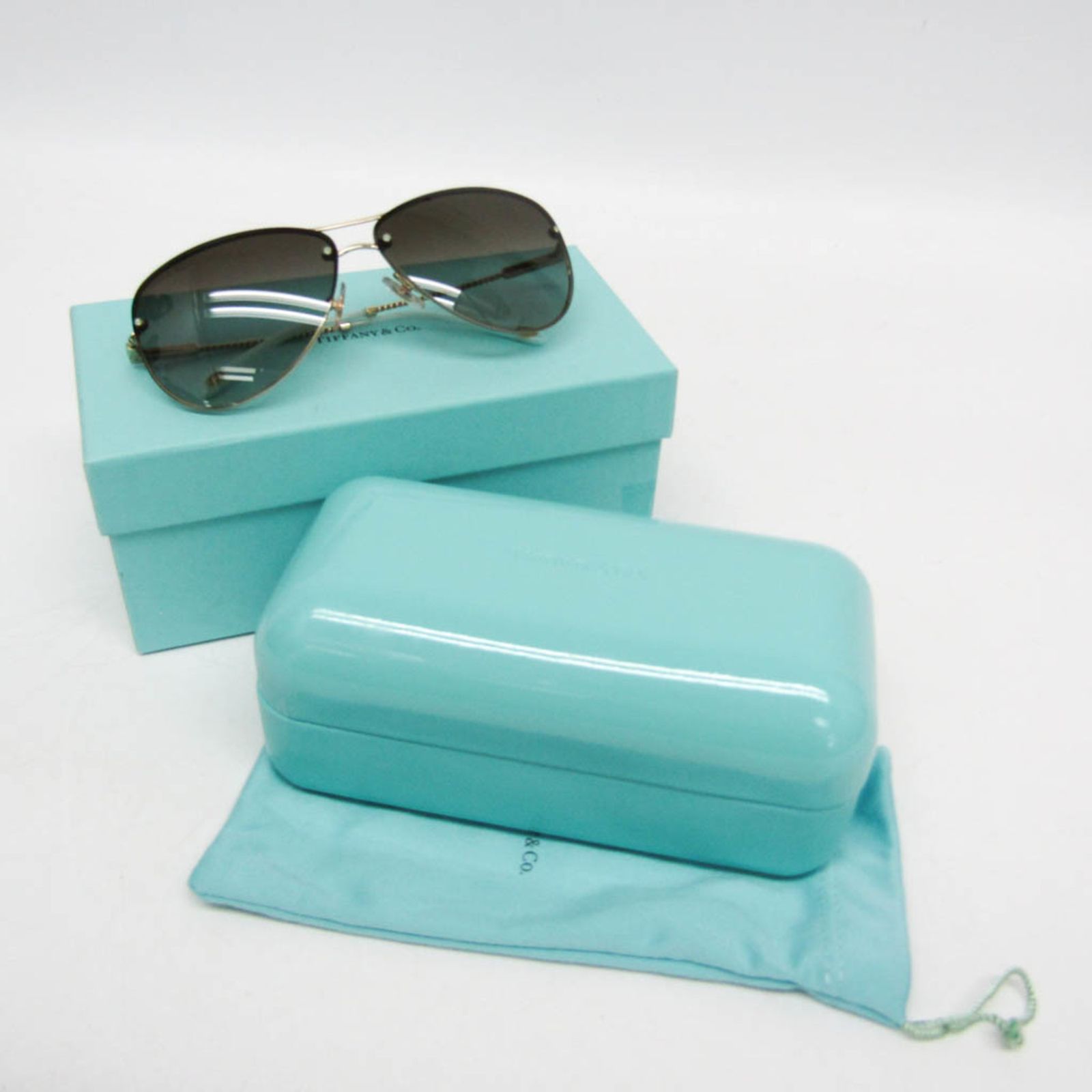 ティファニー(Tiffany) レディース ラウンド サングラス ブルー