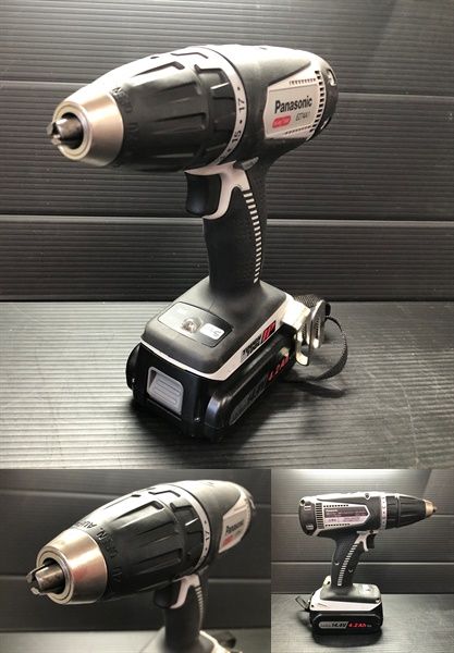 Panasonic ドリルドライバ14.4V 本体のみ (グレー) ( EZ7442X-H ) パナソニック(株)エレクトリックワークス社 Ｐａｎａｓｏｎｉｃ デュアル 充電インパクトレンチ 本体のみ 黒