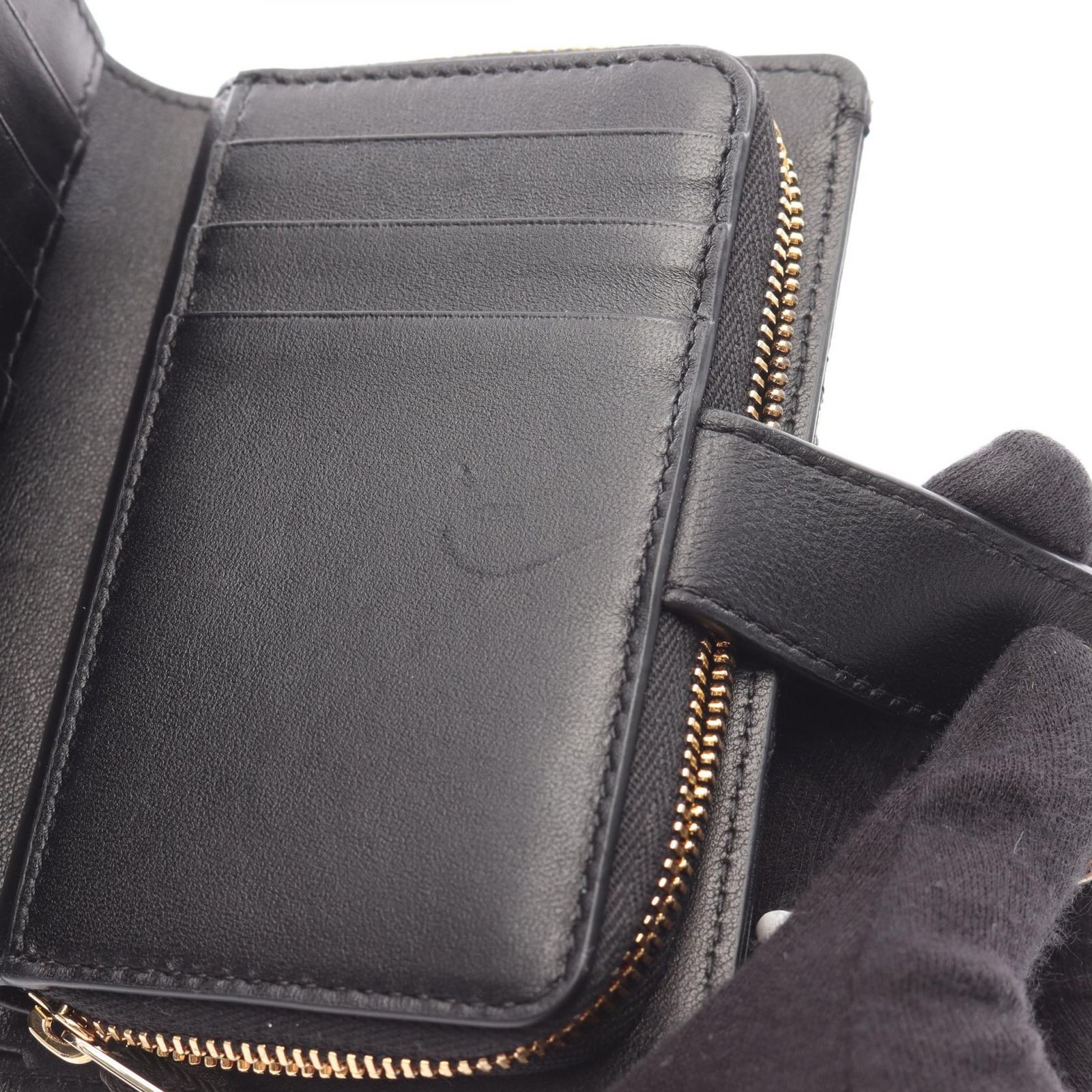 すぐ届く！DIOR My Dior Dittany ウォレット 2つ折り 財布 DIOR | My Dior Dittany ウォレット カナージュ ラムスキン