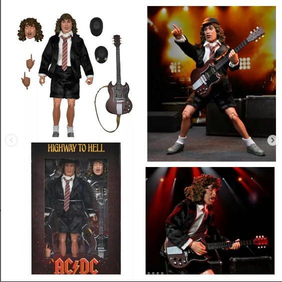 AC/DC アンガス ヤング フィギュア AC/DC Angus Young Clothed Figure 