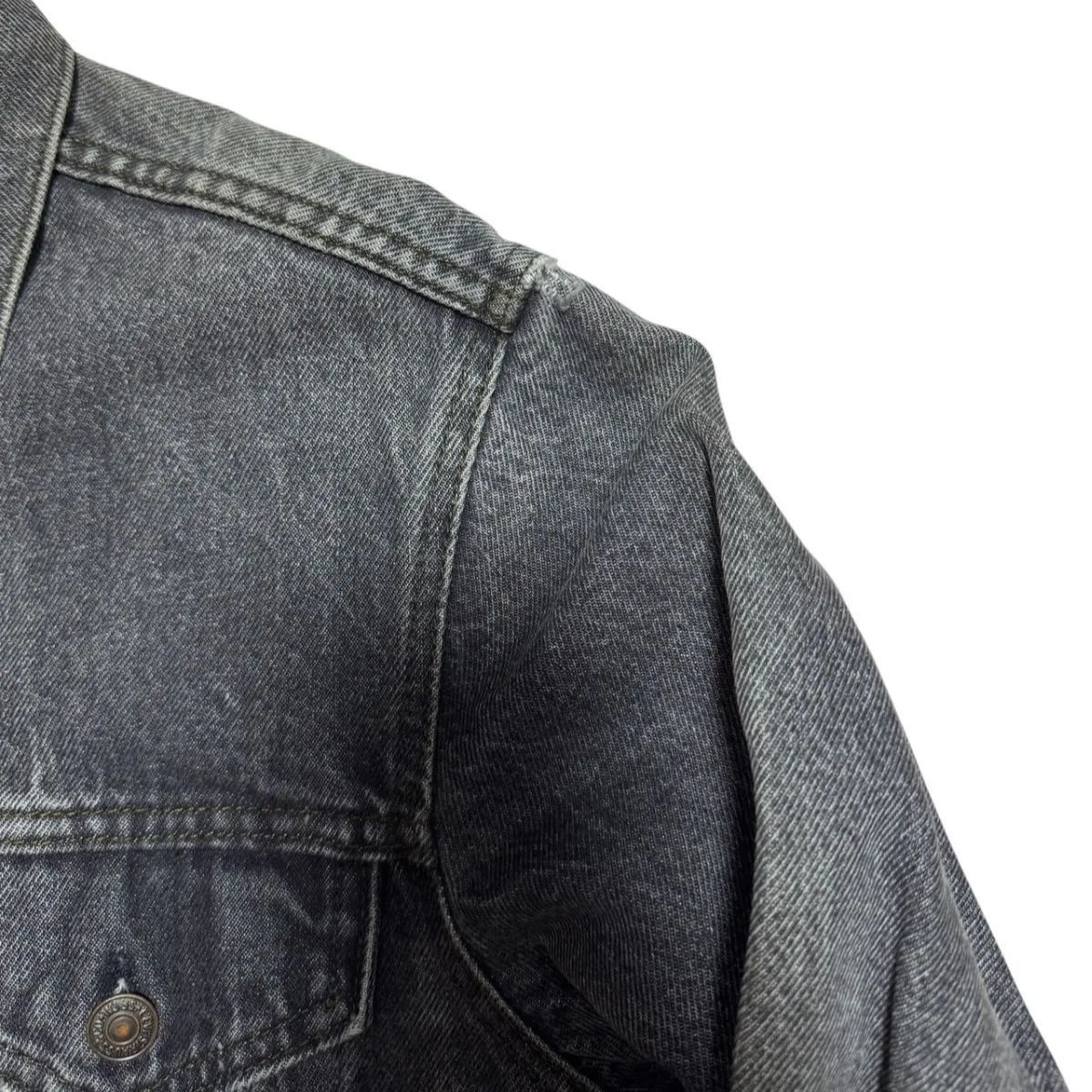 80s Levi's 70506 0259 先染め ブラックデニムジャケット｜USA製