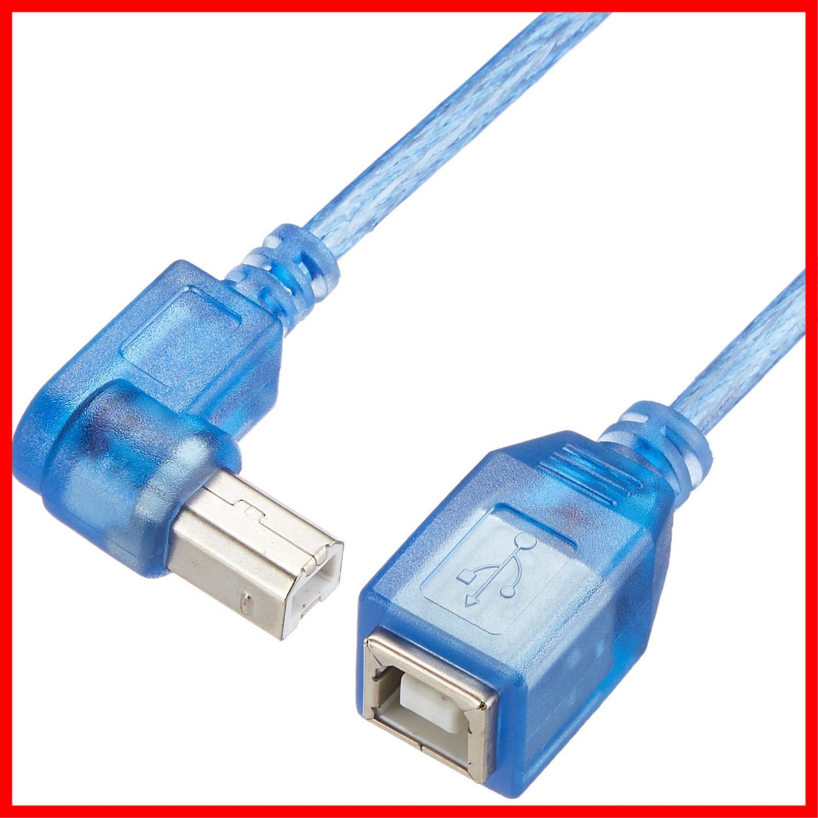 特価商品】変換名人 USB(B)延長ケーブル [ 左向きL型・オス - メス ] [ 20cm ] USBB-CA20LL - メルカリ