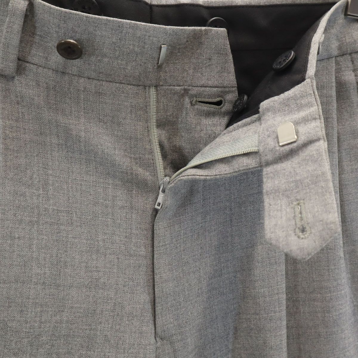 Brooks Brothers　トラウザーズ　スラックス　グレー　79㎝　31 Brooks Brothers ブルックスブラザーズ 日本製 トラウザーズ