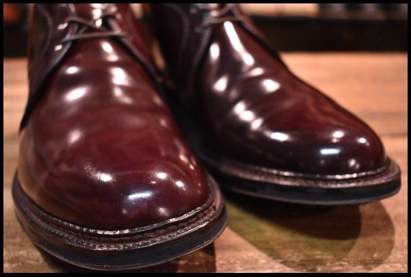 オールデン ALDEN コードバン レースアップブーツ メンズ 9E 人気