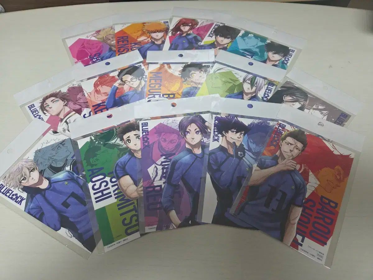 ➀ブルーロック 色紙 ポストカード ブロマイド カード 紙類 まとめ売り