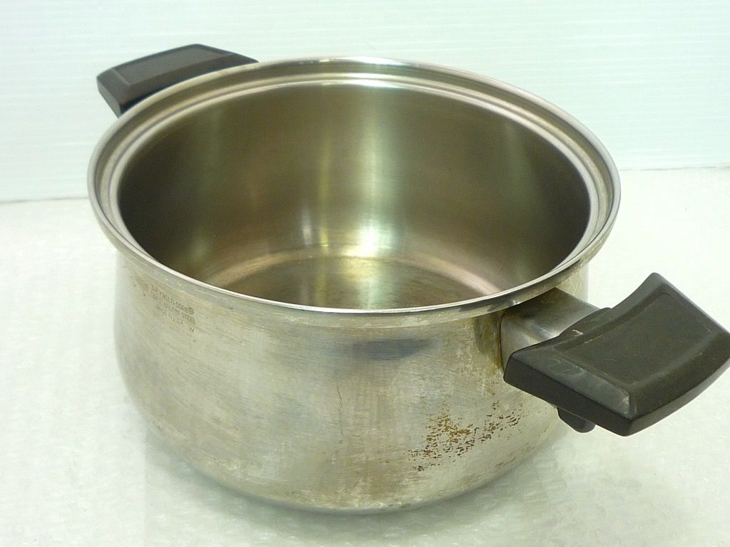 Royal Queen ロイヤルクイーン 両手鍋 中鍋 3コート 3QT 蓋つきセット 