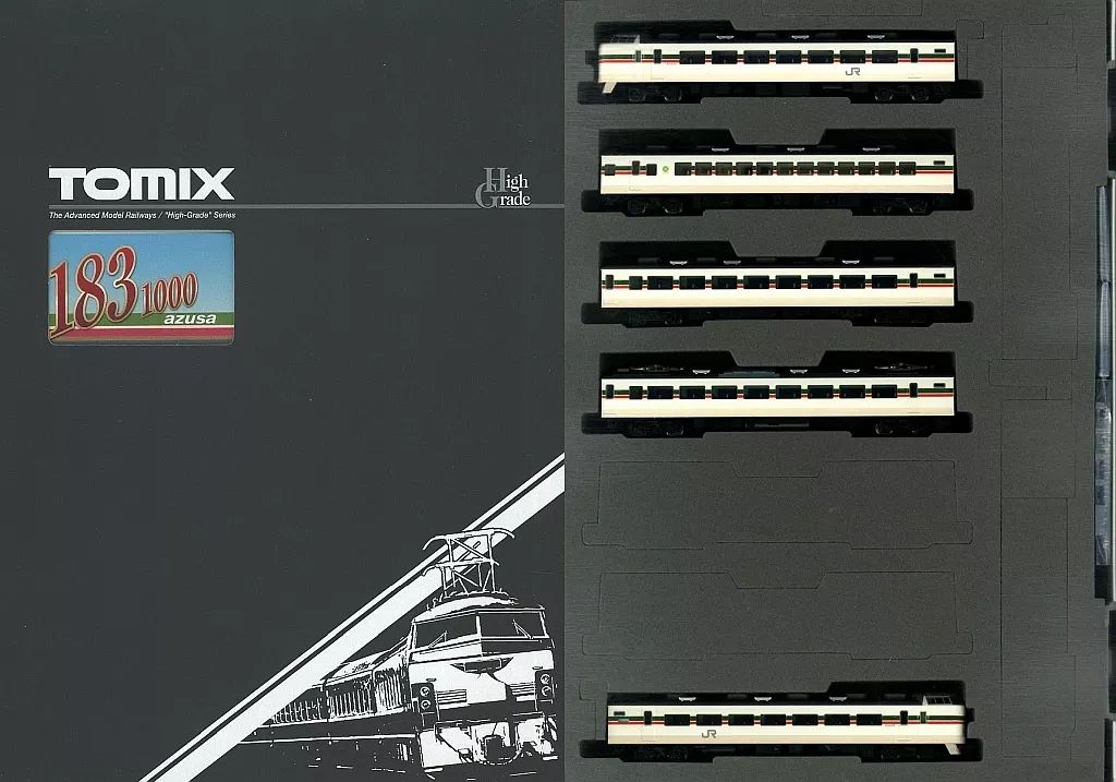 鉄道模型 1|150 183-1000系特急電車 グレードアップあずさ 基本セット 5両 98540