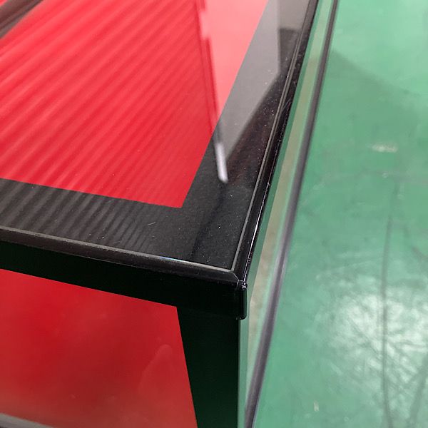 引取 大阪吹田 日本アルミ ガラスショーケース 幅1800mm 店舗用 展示 WWW_KANDAIZUMI_COM