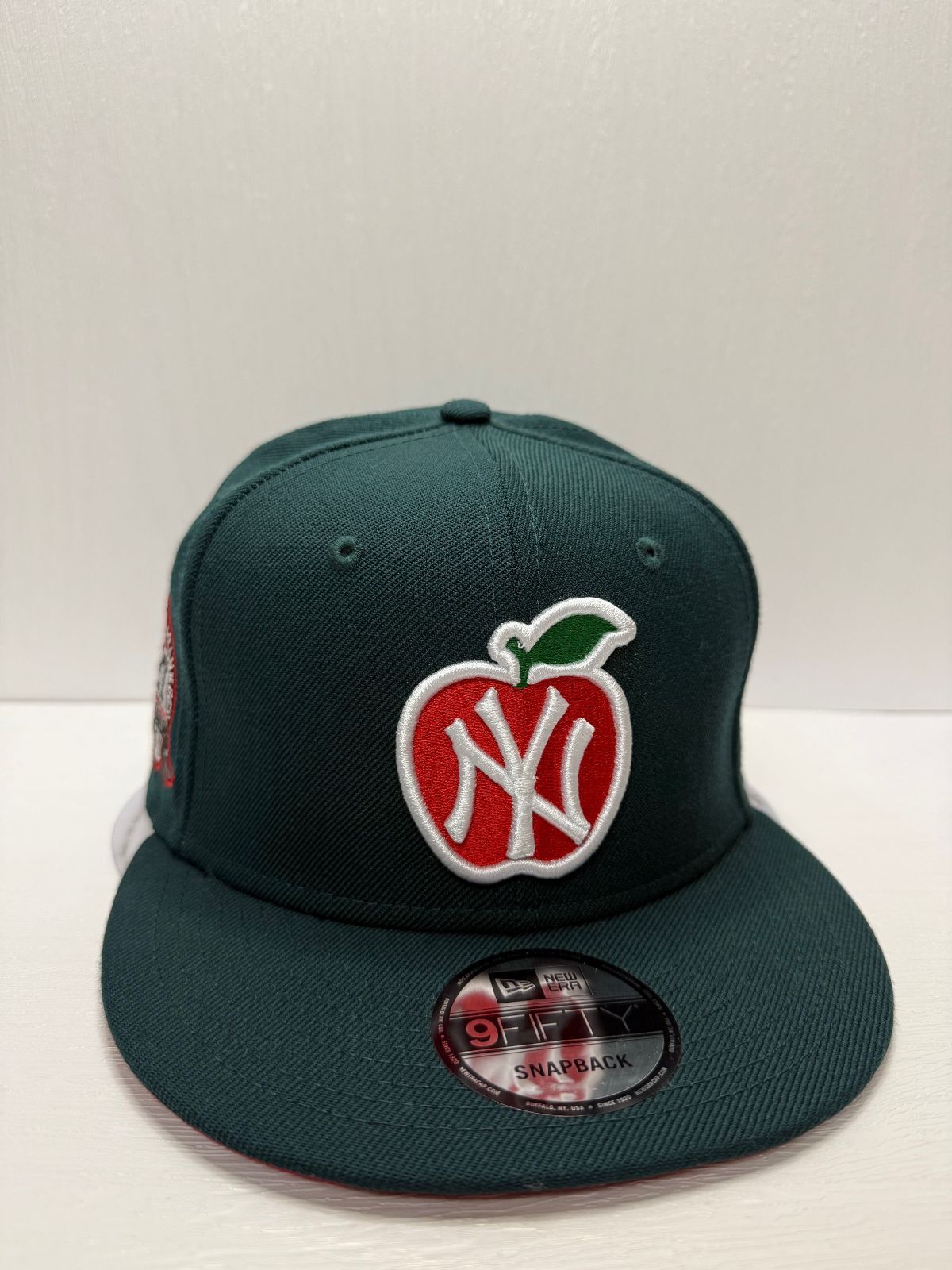 Newera ニューヨークヤンキース 27×ワールドシリーズチャンピオンズ 9fifty スナップバックキャップ グリーン