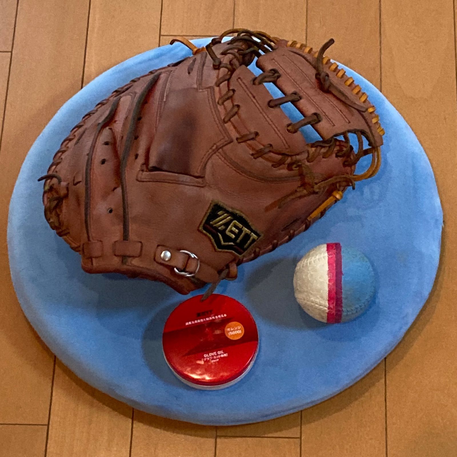 ZETT プロステイタス 硬式 内野手用 逆巻き/クロス締め 吉川尚輝