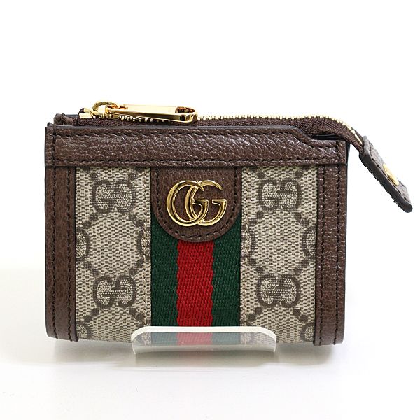 グッチ GUCCI オフィディア キーフック付き コインケース GG
