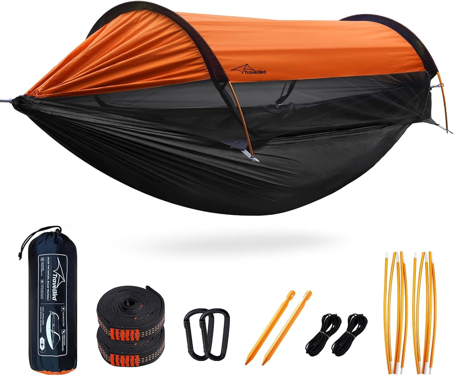 【新着商品】Travel Bird ハンモック テント 蚊帳付き 日焼け防止 3 Travel Bird ハンモック テント 蚊帳付き 日焼け防止 3in1 多