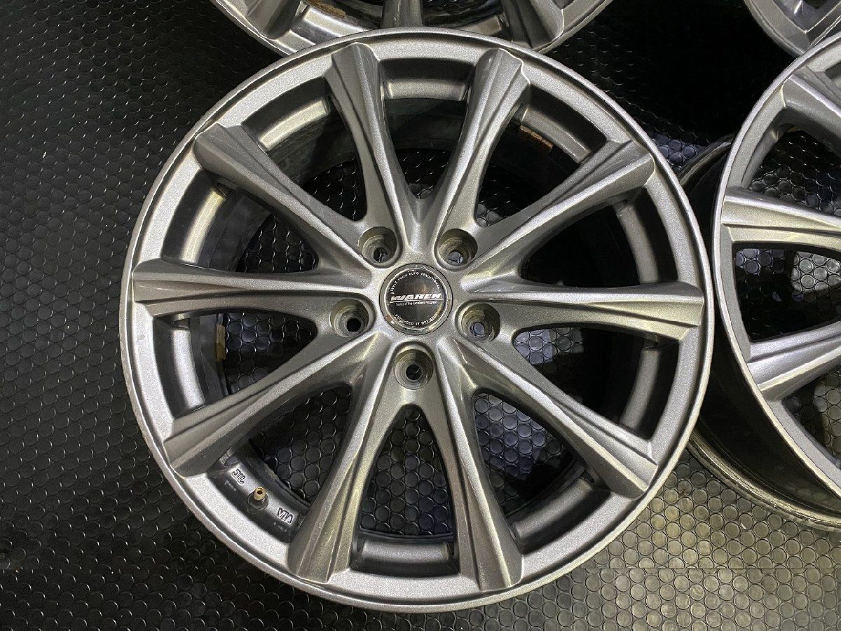 HOT STUFF WAREN ヴァーレン 社外ホイール 17インチ 4本 7J5HPCD114.3 48 CX-5 60プリウス等 VHF561