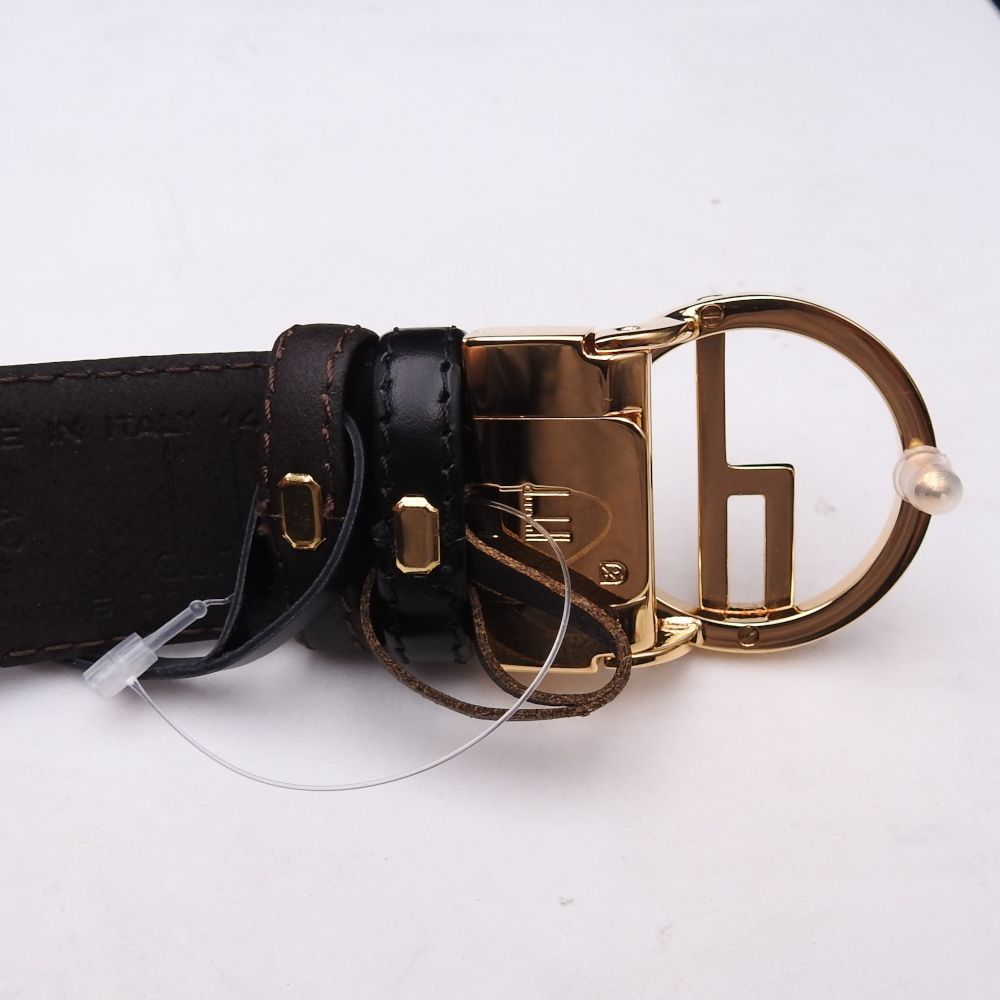 未使用品 ダンヒル dunhill ブラック/ブラウン dロゴ 金具