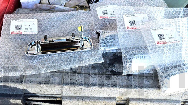 新品 ダイハツ純正 L700S ミラジーノ メッキ アウタードアハンドル