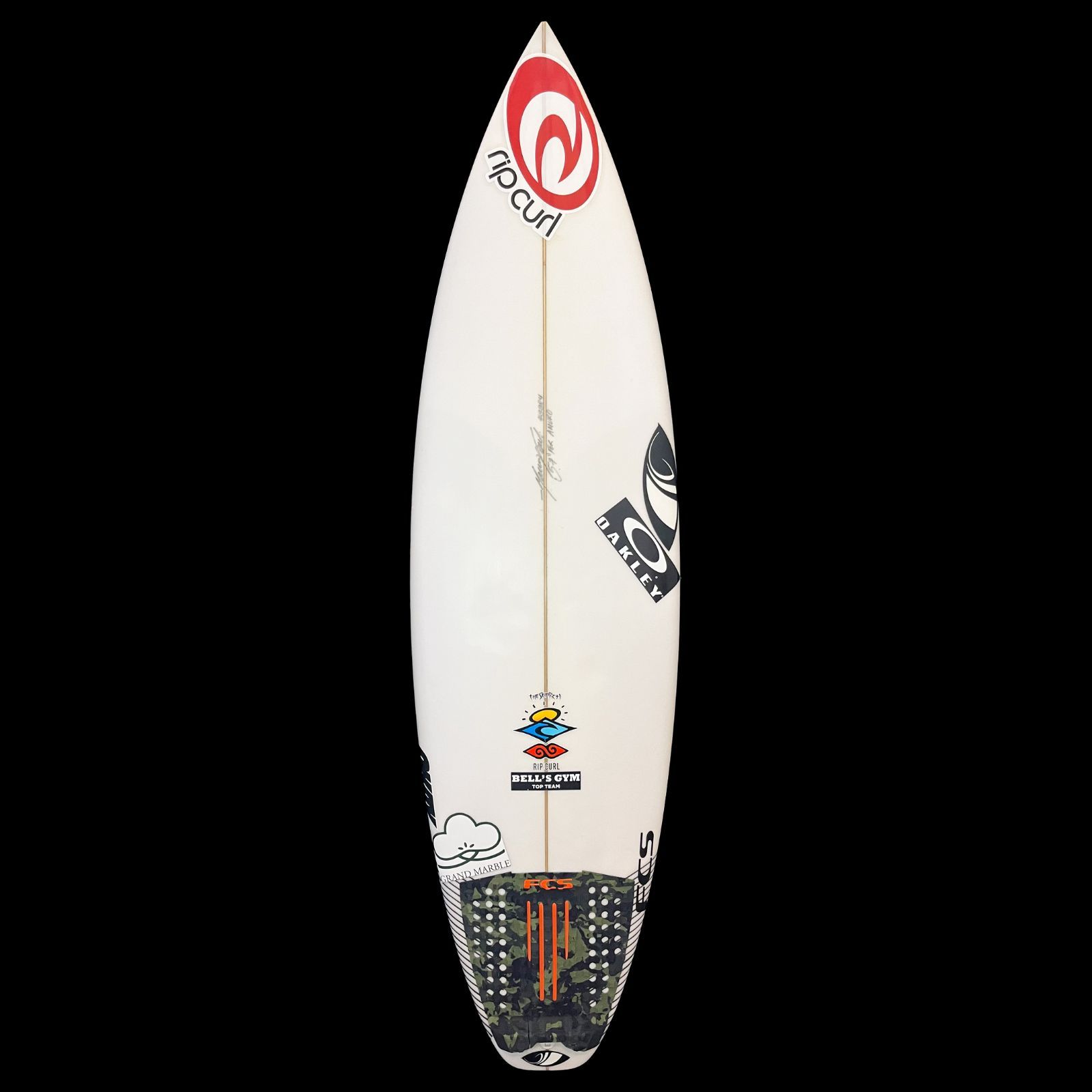 Sharpeye　〜OKAY　5'7〜　都筑有夢路 プロ 使用ボード　A#012  中古 サーフボード