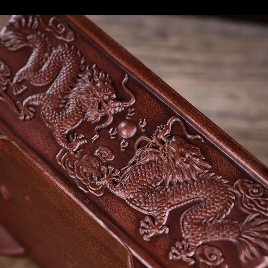 中国宜興  双龍戯珠花盆 龍騰四海紫砂鉢 盆栽鉢 植木鉢 小品盆栽鉢 大品盆栽鉢 中国宜興 双龍戯珠花盆 龍騰四海紫砂鉢 盆栽鉢 植木鉢 小品盆栽