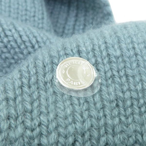 極美品 HERMES エルメス 2022AW カシミヤ100％ ハーフジップ