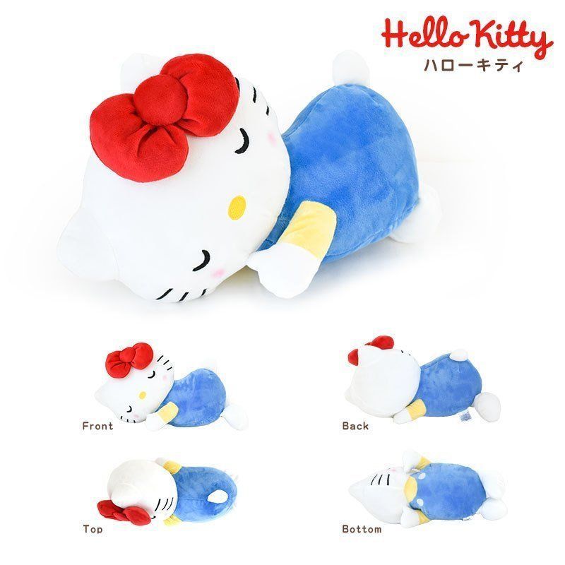 ☆新品☆　ハローキティ　目覚まし枕　ぬいぐるみ枕　レトロ　レア ハローキティ 添い寝まくら ぬいぐるみ 新品 【M-56438WH