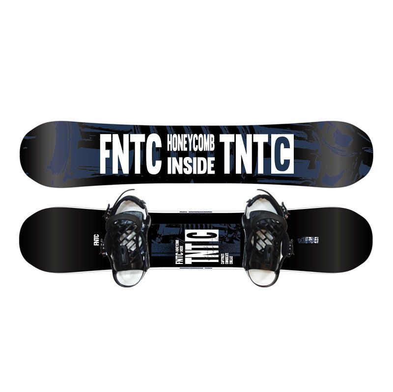 24-25 FNTC TNT C BLACK+ZUMA ZM エフエヌティーシー メンズ スノーボード2点セット