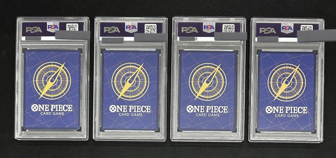 ワンピースカード　手配書PSA10 4枚セット PSA10 ワンピースカード ルフィ ニカ 手配書 SP｜Yahoo!フリマ
