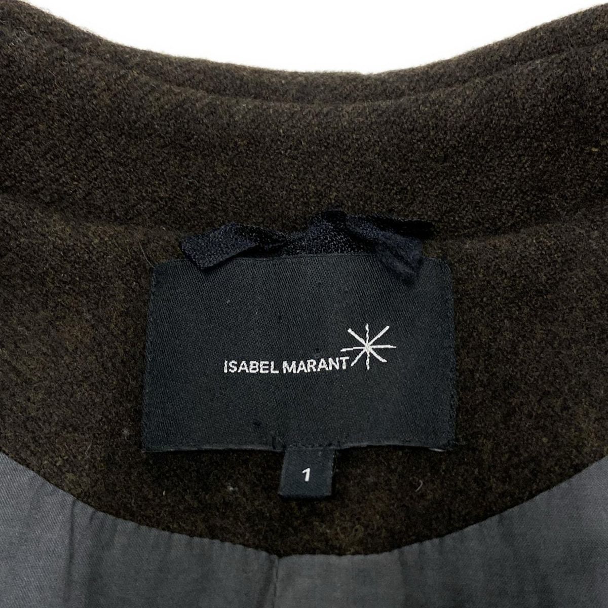 ISABEL MARANT イザベルマラン コート サイズ1 S レディース - ダークブラウン 長袖 冬 GULLKHAN_COM